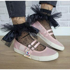 ❤️Converse Chuck Dainty Mary Jane Mesh Sz 8.5 Women's Shoes Sneaker Pink A17482F